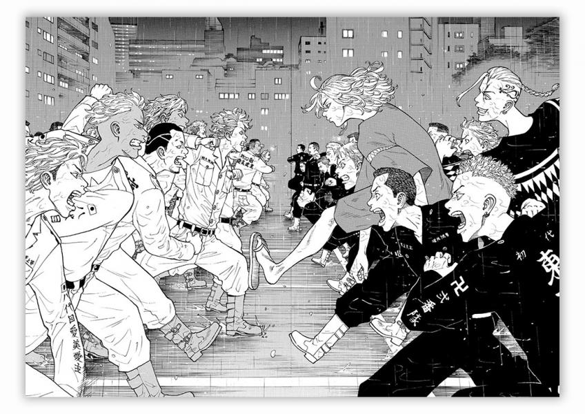 Плакат токийские мстители (арт.5140)